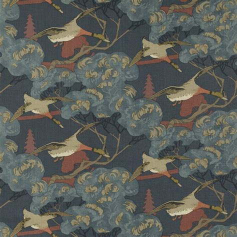 mulberry flying ducks fabric|More.